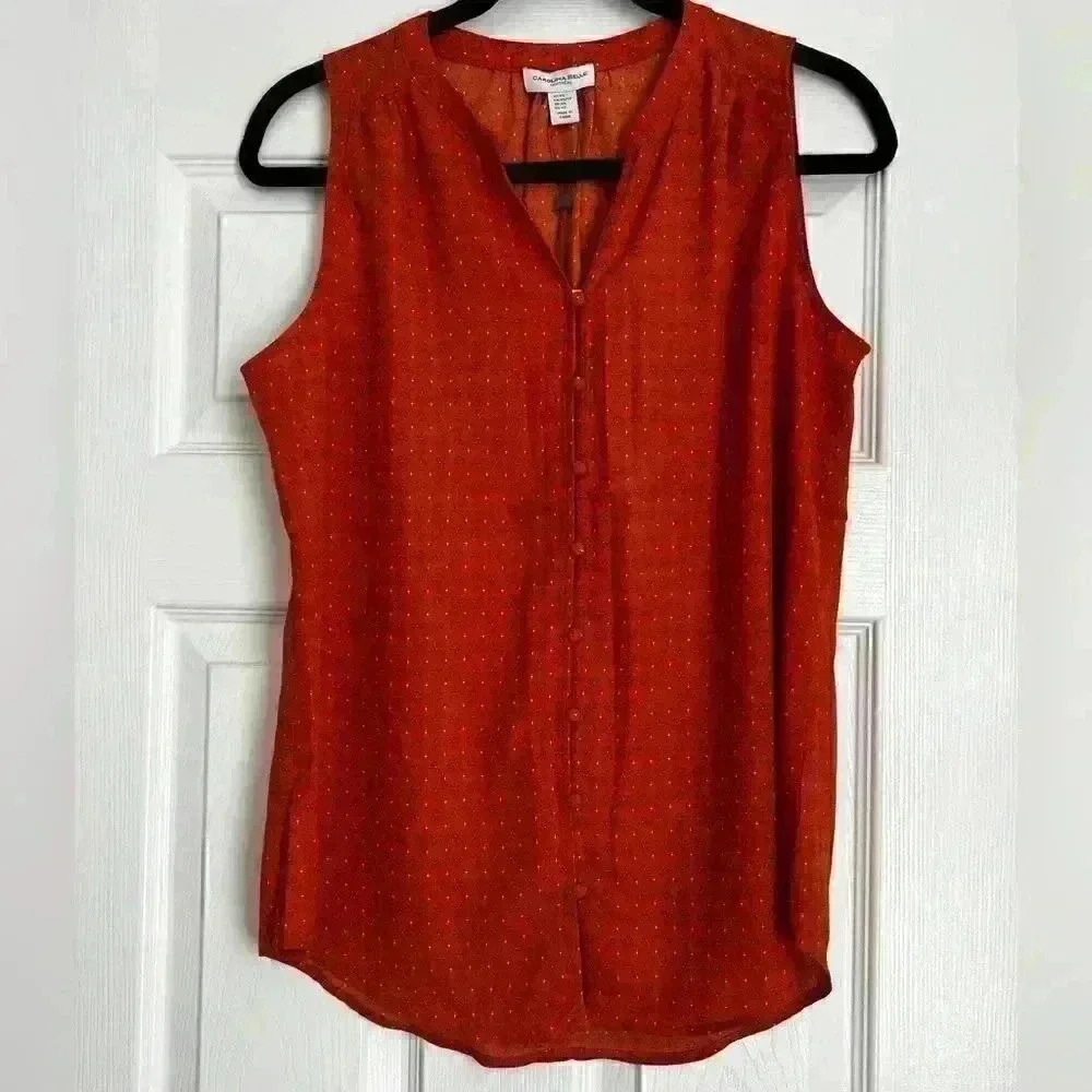 Carolina Belle Sleeveless Shear Blouse